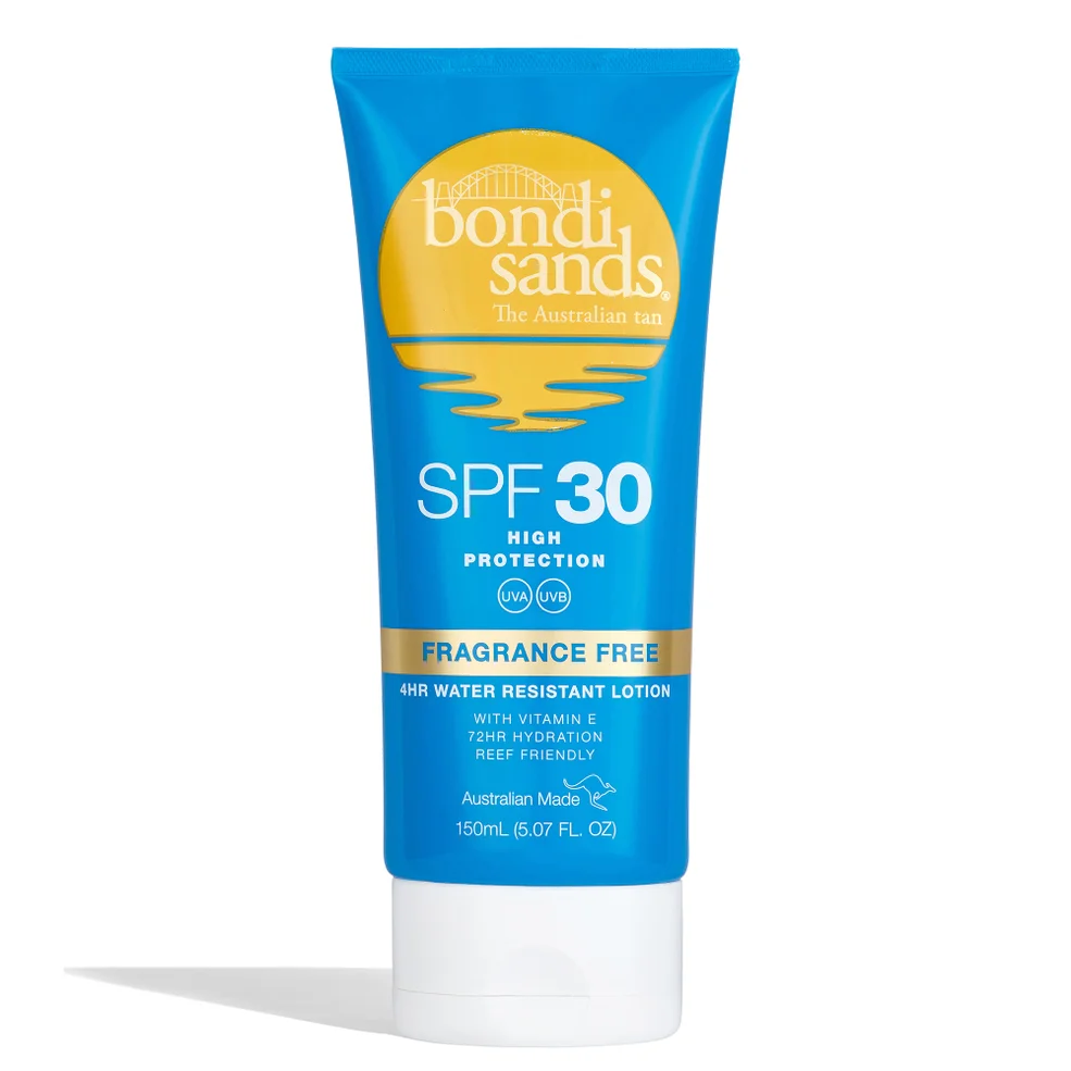 Bondi Sands Fragrance Free Suncreen Lotion SPF 30 150ml Image 1