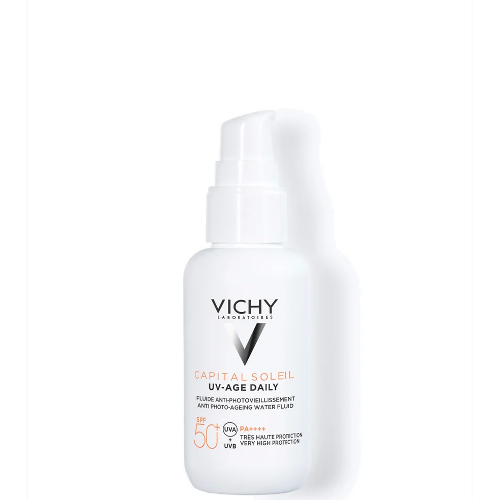 VICHY Capital Soleil UV Age Daily SPF 50+ Invisible Sun Cream with Niacinamide 40ml  Image 1