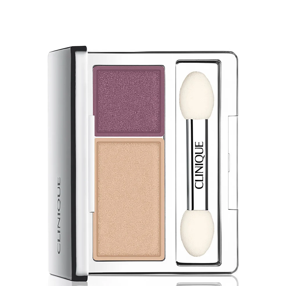 Clinique All About Shadows Duo - Beach Plum Image 1