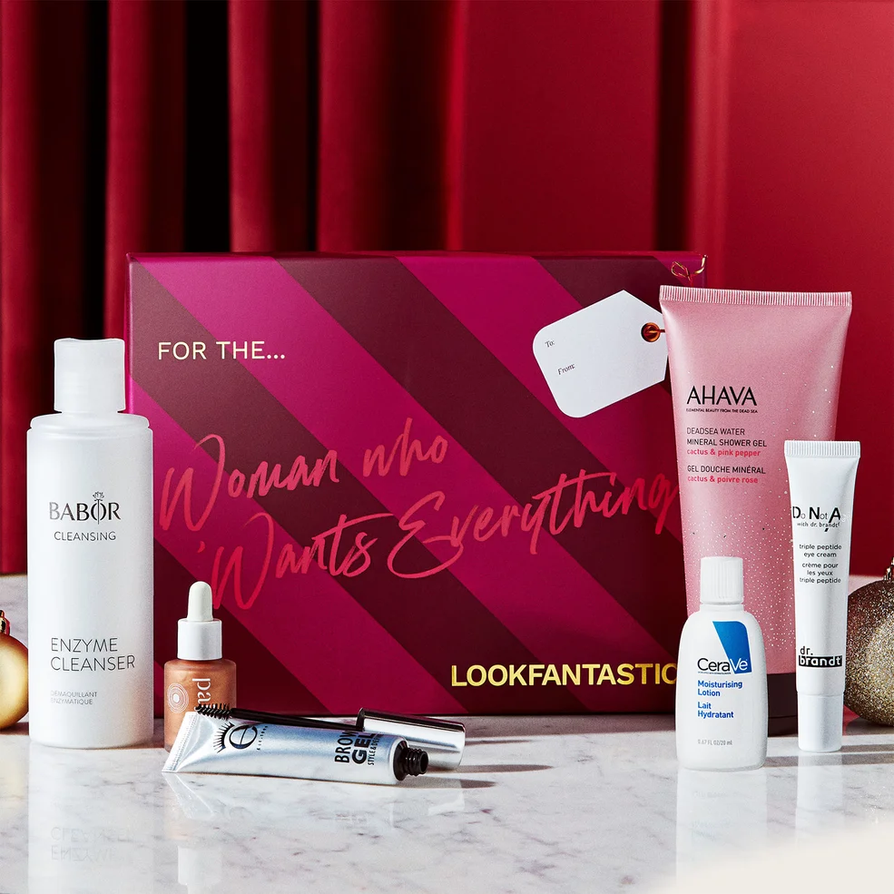 LOOKFANTASTIC Gift Guide - The Woman Beauty Box 2021 Image 1