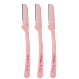 MAGNITONE BrowzThat Eyebrow Shaping and Dermaplane Razor 3 Pack - undefined undefined