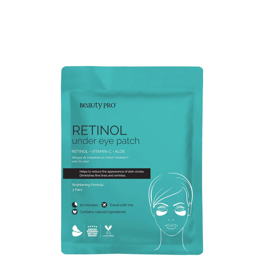 BEAUTYPRO Retinol Under Eye Patch (3 Pairs) Image 1