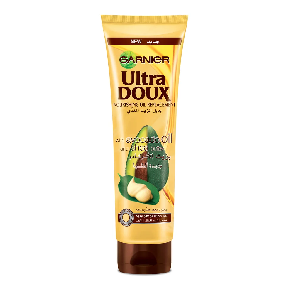 Garnier Ultra Doux Avocado Oil and Shea Butter Nourishing Oil Replacement 300ml Image 1