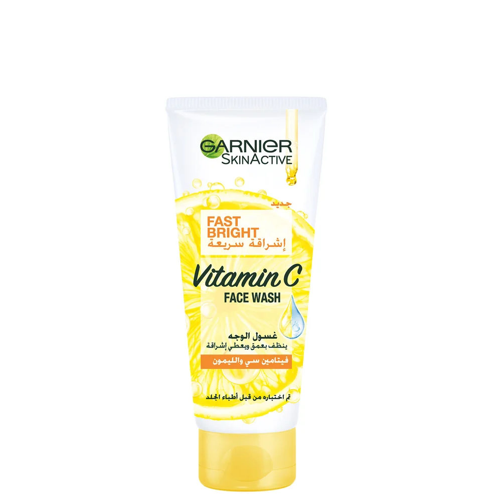Garnier SkinActive Fast Fairness Face Wash 100ml Image 1