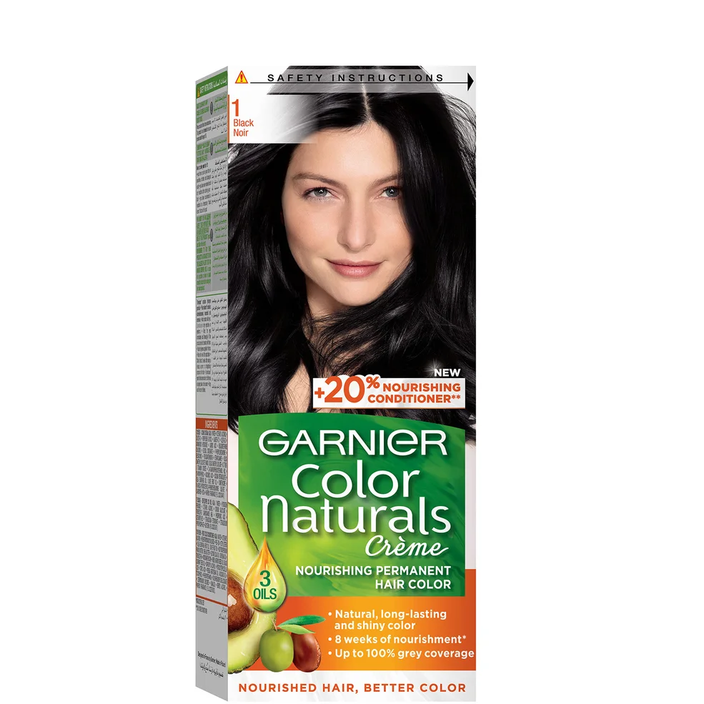 Garnier Colour Naturals Permanent Hair Dye - (Various Colours) Image 1