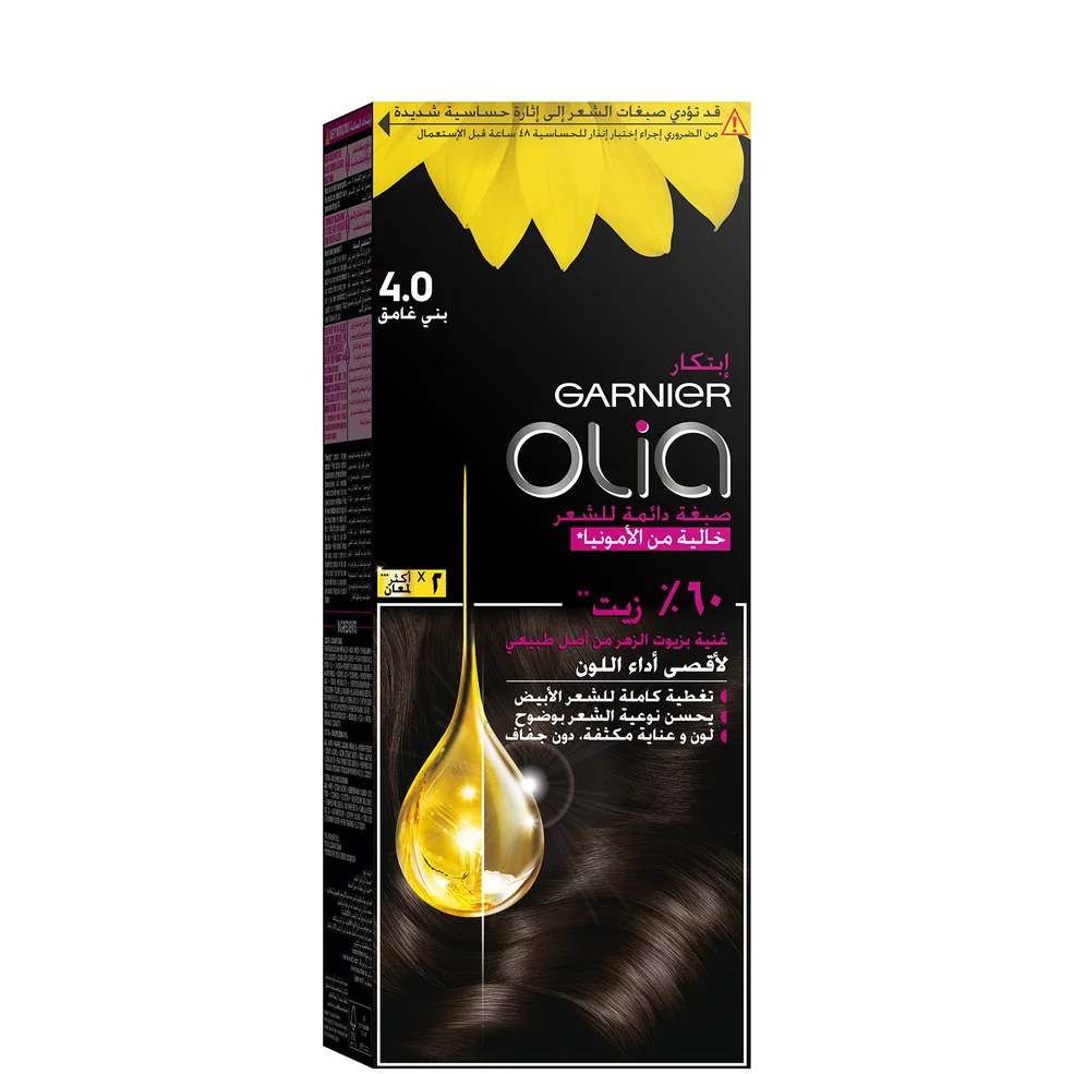 Garnier Olia No Ammonia Permanent Hair Colour 144g (Various Colours) Image 1