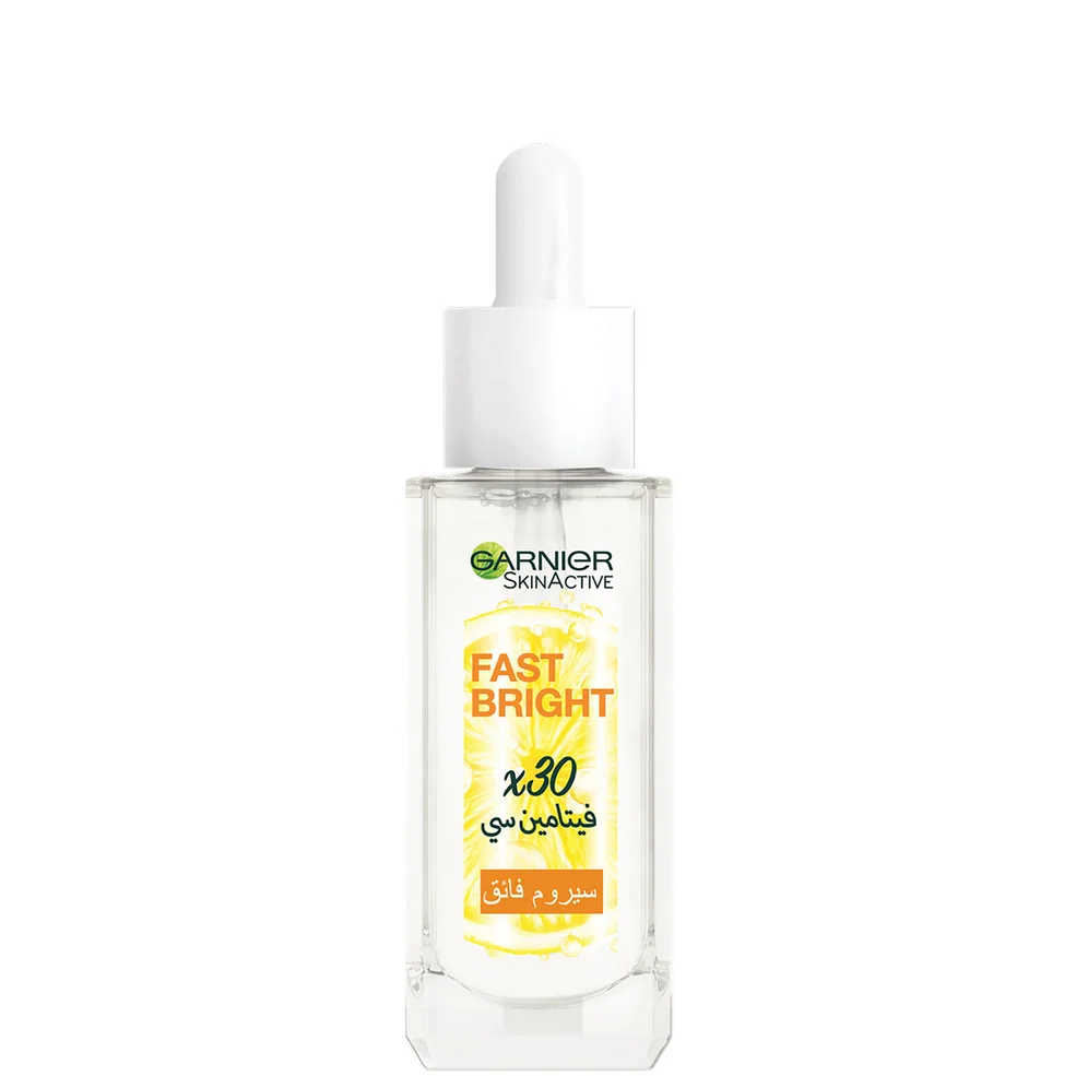 Garnier SkinActive Fast Bright 30x Vitamin C Anti Dark Spot Serum 30ml Image 1