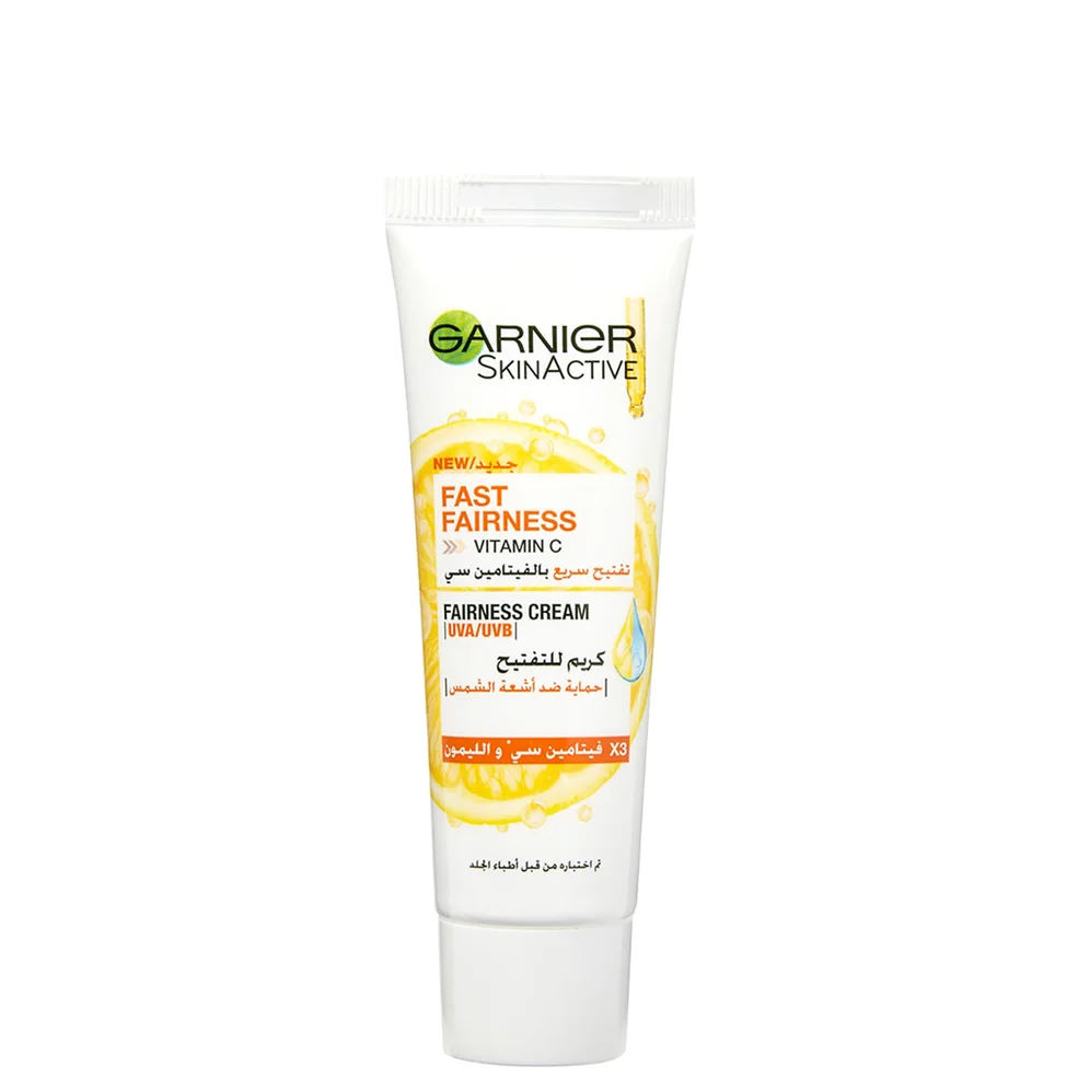 Garnier SkinActive Fast Fairness Day Cream with 3x Vitamin C and Lemon 25ml Image 1