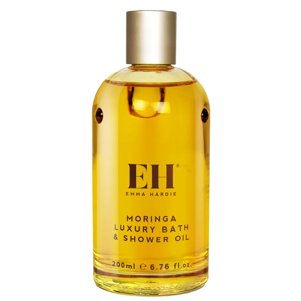Emma Hardie Moringa Luxury Bath and Shower Oil 200ml Image 1