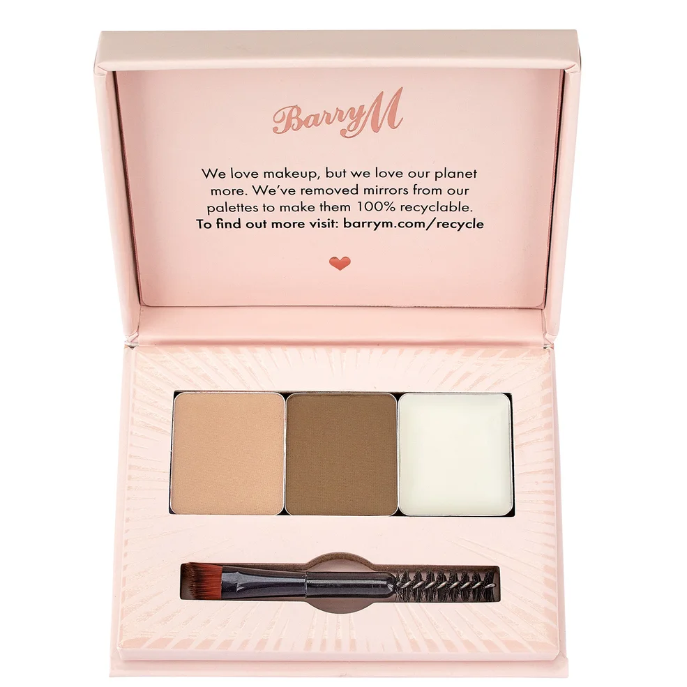 Barry M Cosmetics Fill and Shape Brow Kit (Various Shades) Image 1