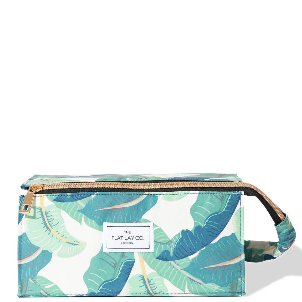 The Flat Lay Co. Open Flat Box Bag - Tropical Leaves Image 1
