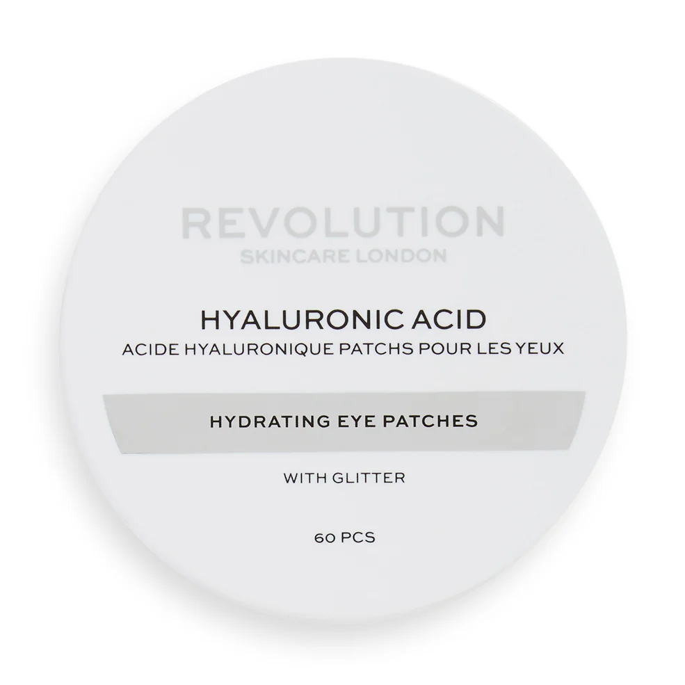 Revolution Skincare Glitter Hyaluronic Acid Hydrating Undereye Patches (30 Patches) Image 1