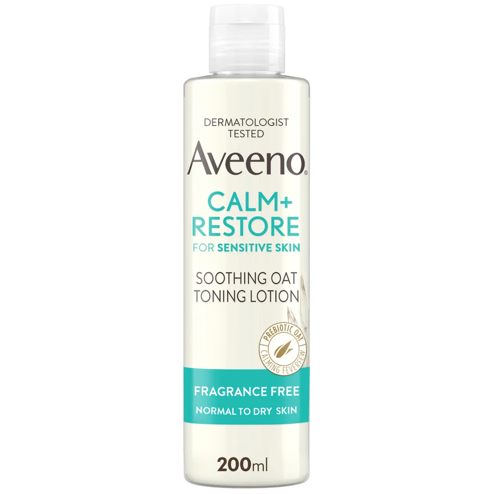 Aveeno Face Calm and Restore Soothing Toner 200ml Image 1