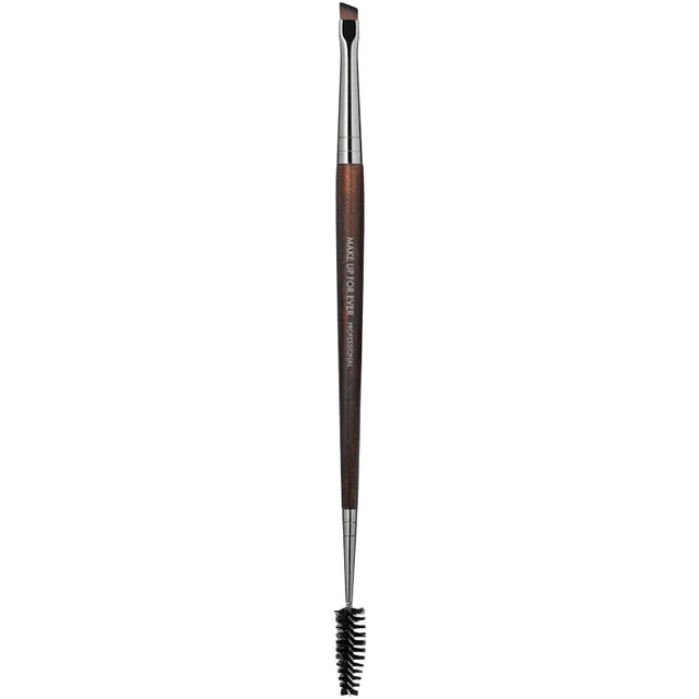 MAKE UP FOR EVER Double-Ended Angled Eyebrow And Eyelash Brush - 274