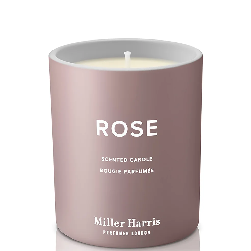 Miller Harris Rose Scented Candle 220g Image 1