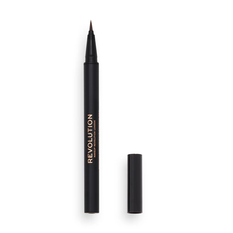Makeup Revolution Hair Stroke Brow Pen 0.5ml (Various Shades) Image 1