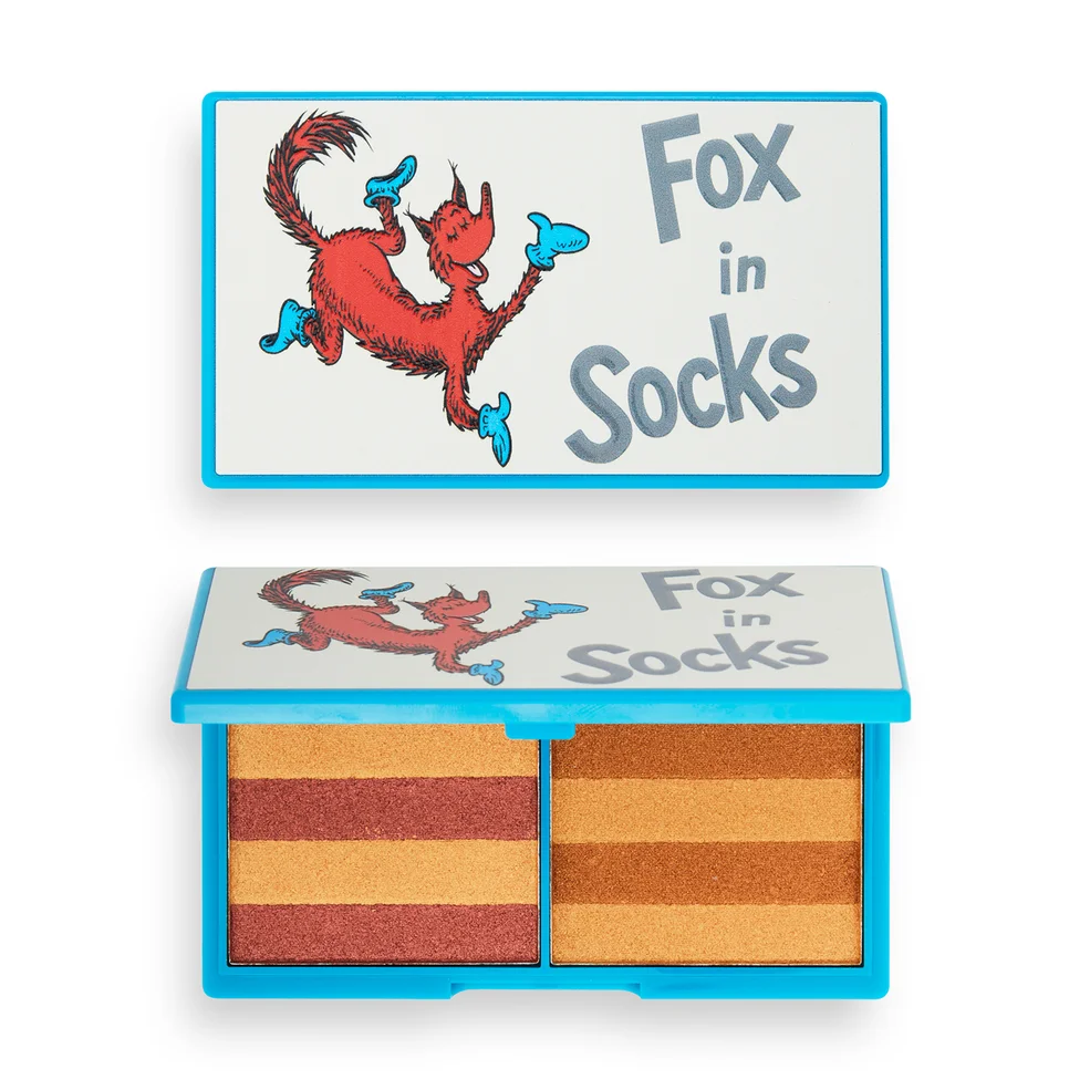 I Heart Revolution x Dr. Seuss Fox in Sox Face Palette Image 1