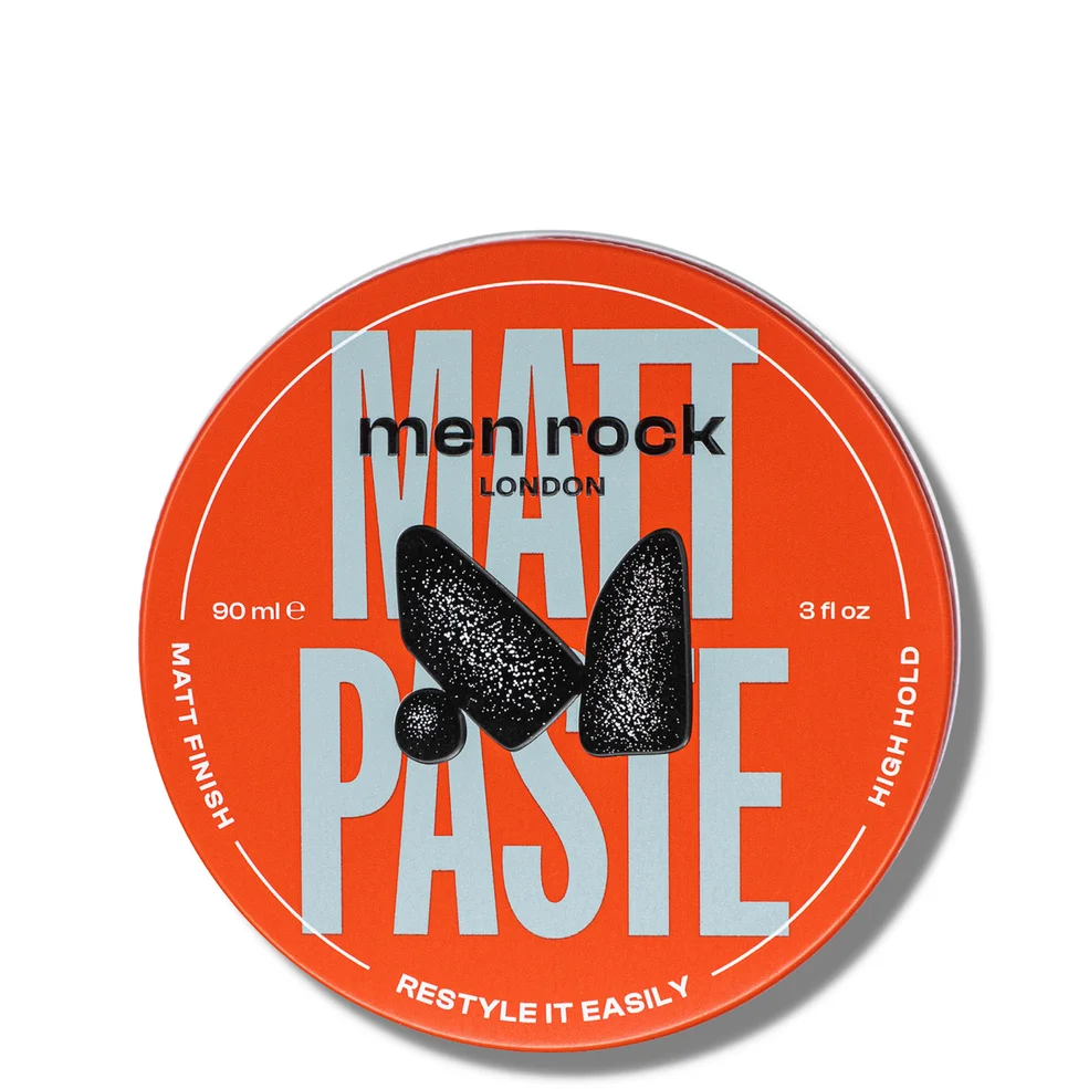 Men Rock Matt Paste - High Hold Matt Finish 90ml Image 1