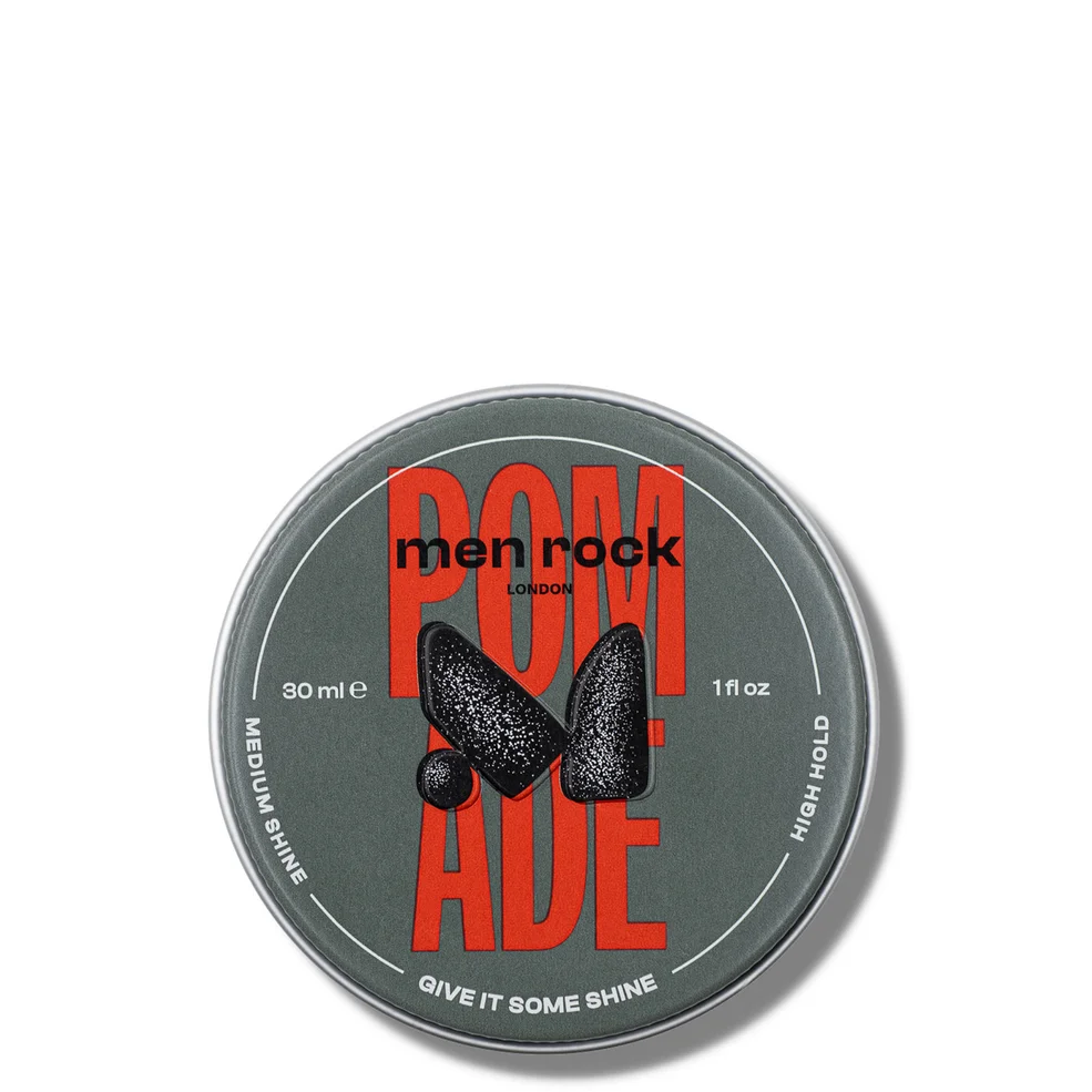 Men Rock Pomade - High Hold Medium Shine 30ml Image 1