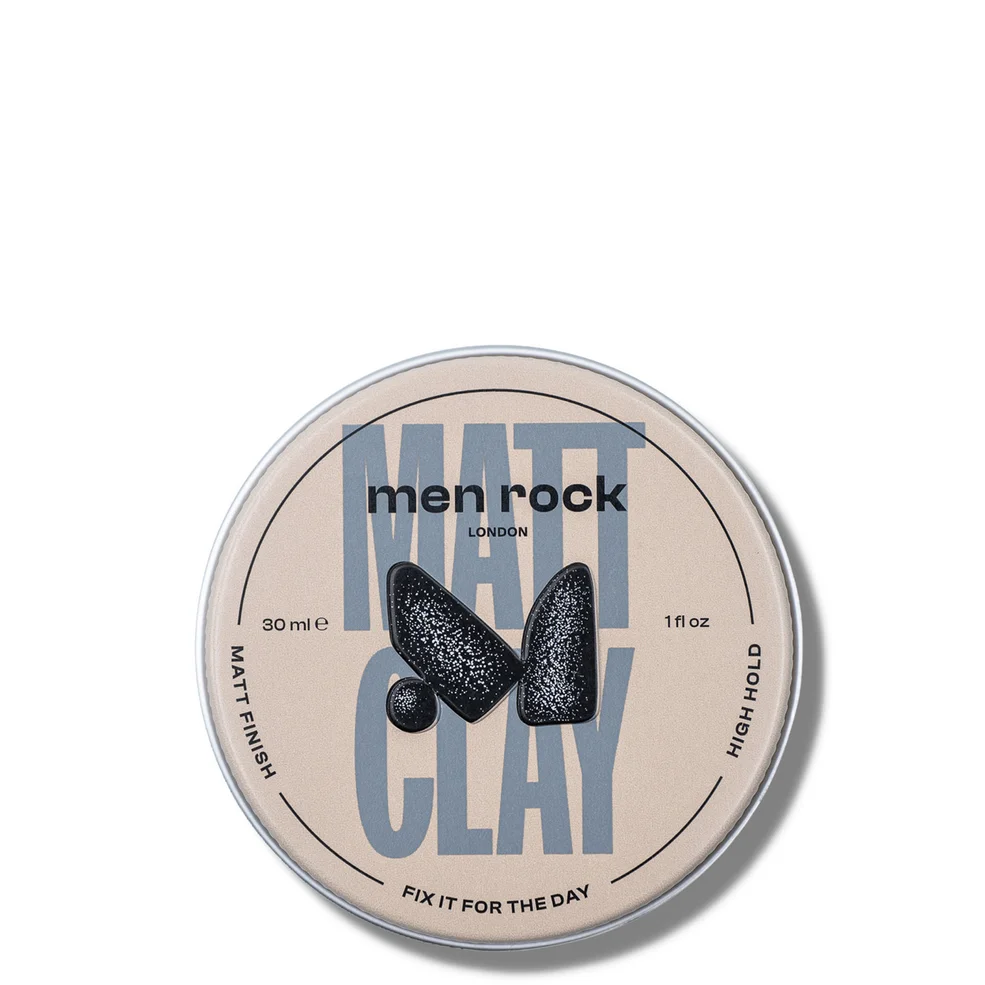 Men Rock Matt Clay - High Hold Matt Finish 30ml Image 1