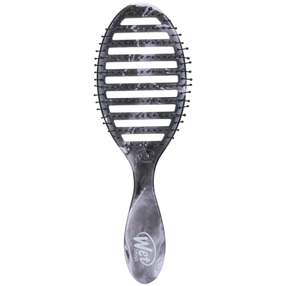 WetBrush Speed Dry Metallic Marble Brush - Onyx Image 1