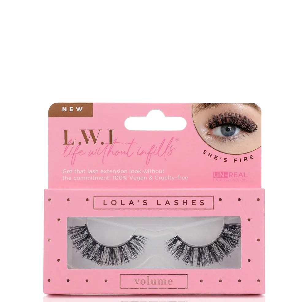 Lola's Lashes L.W.I She's Fire Russian Strip Lashes Image 1