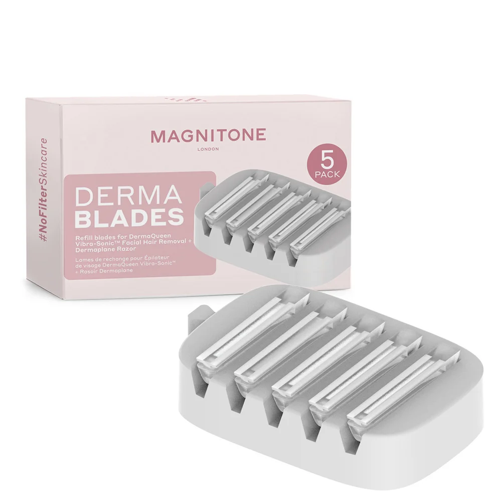 MAGNITONE London DermaQueen Razors Refill (5 Pack) Image 1