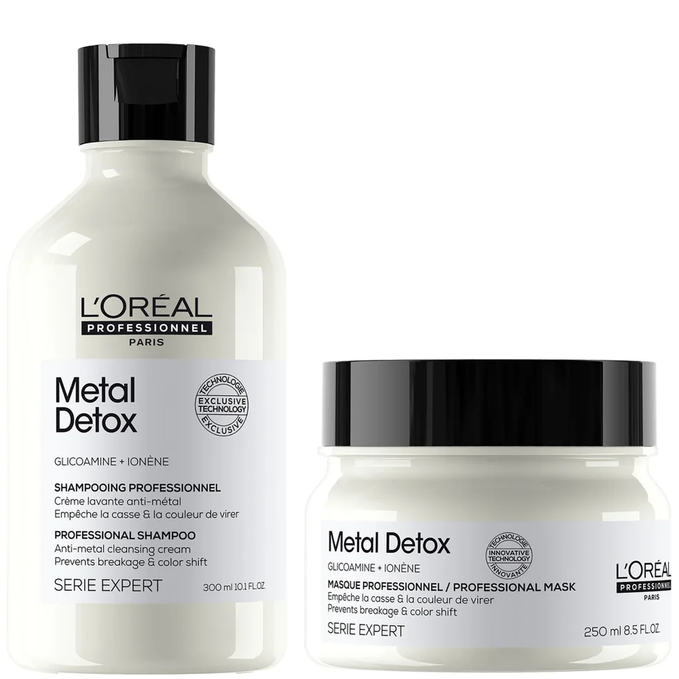 L'Oréal Professionnel Metal Detox Shampoo and Masque Bundle Image 1