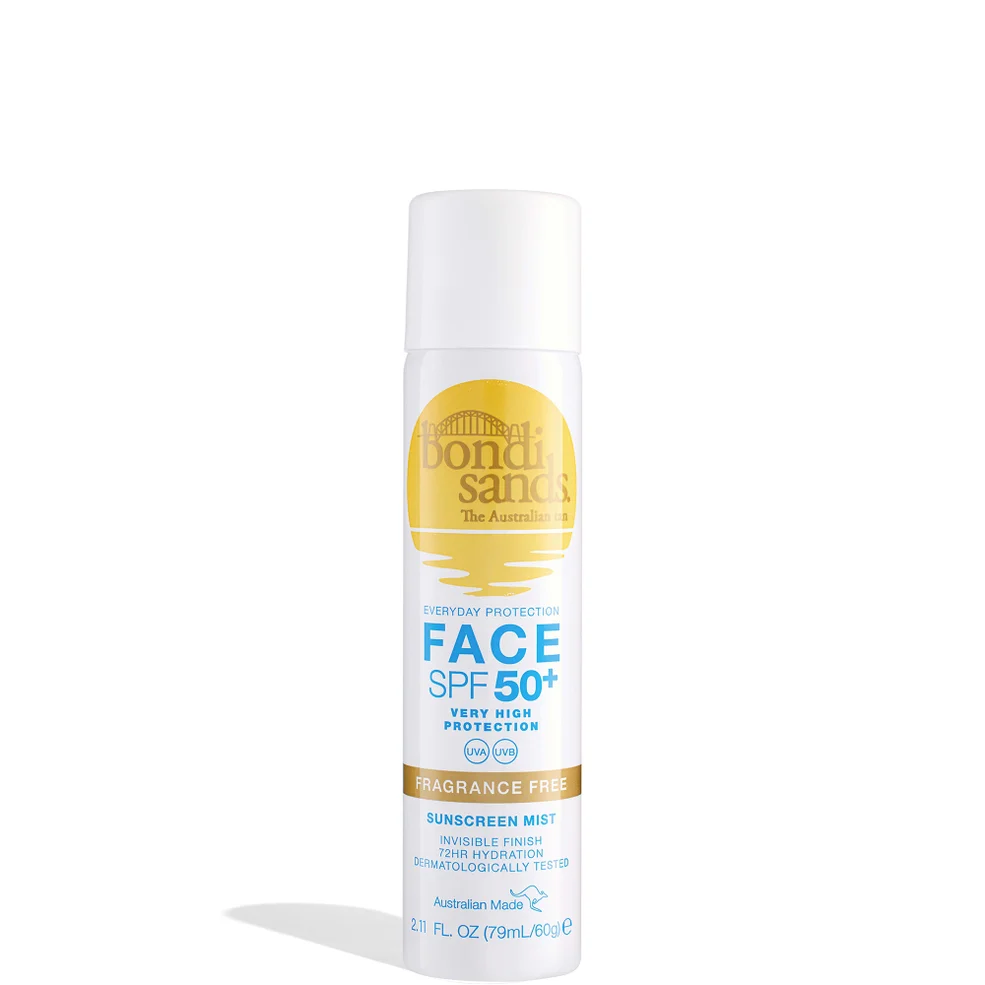 Bondi Sands SPF50+ Fragrance Free Face Mist 60g Image 1