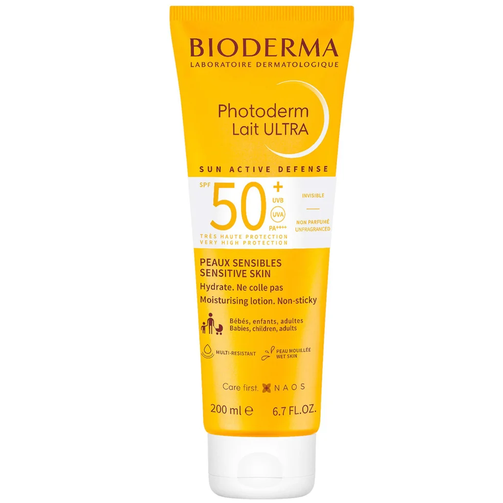 Bioderma Photoderm Lait Ultra SPF50+ Very High Protection Sunscreen 200ml Image 1