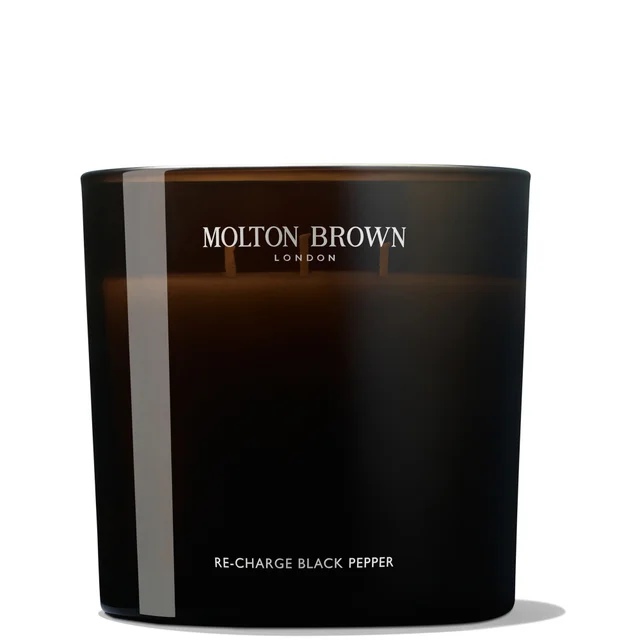 Molton Brown Re-Charge Black Pepper Luxury Scented Triple Wick Candle 600g