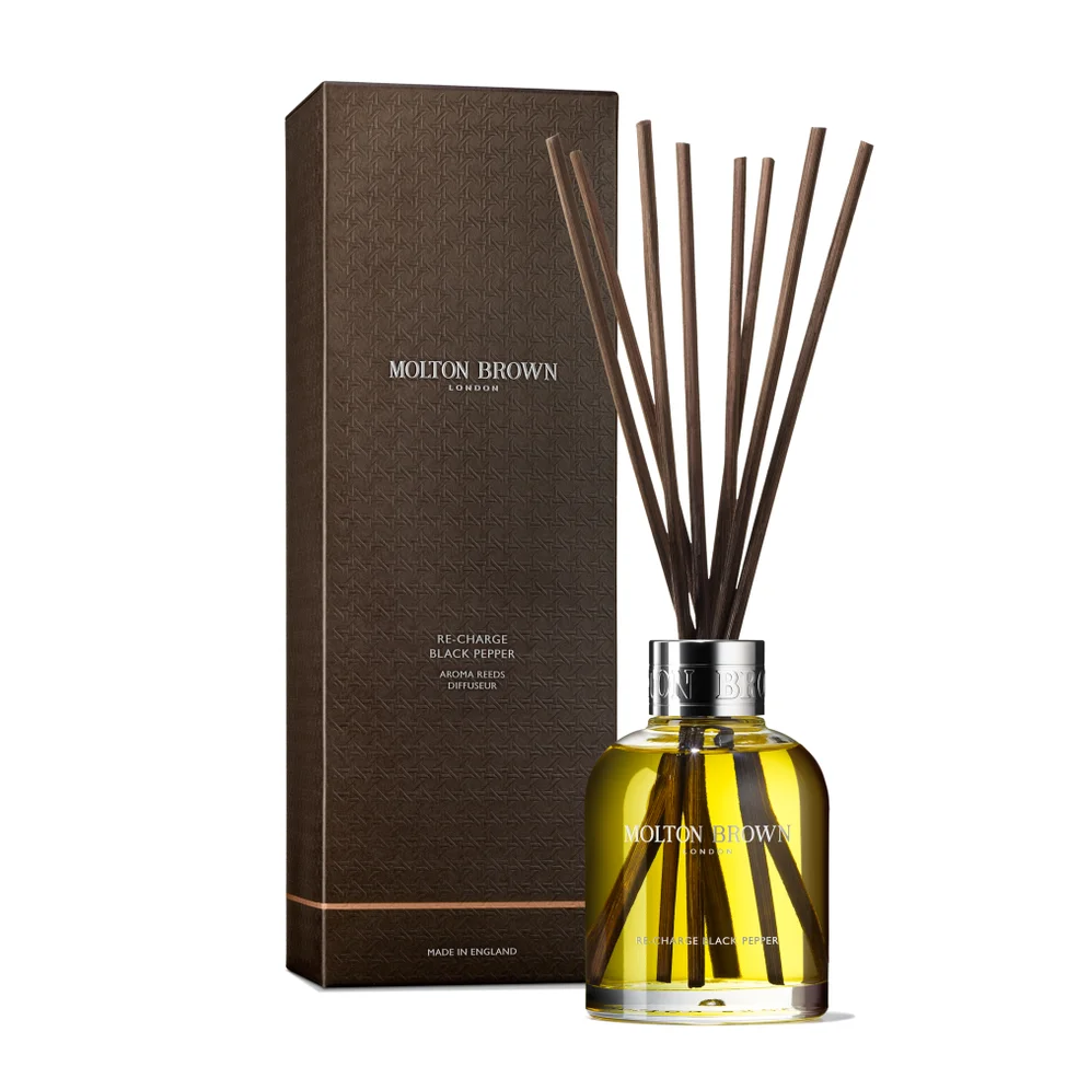 Molton Brown Re-Charge Black Pepper Aroma Reeds Image 1