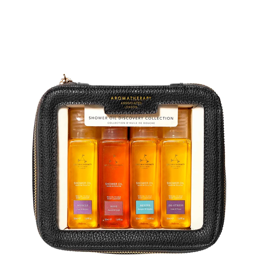 Aromatherapy Associates Shower Oil Discovery Collection 4 x 50ml Image 1
