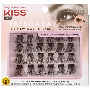 Kiss Falscara Eyelash Wisp Multi - 03-Extra Drama - Option Extra Drama
