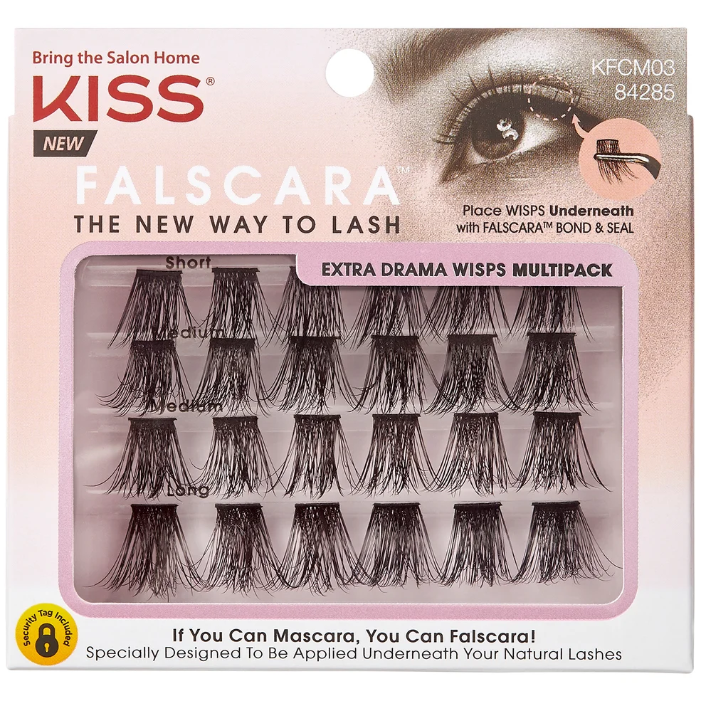 Kiss Falscara Eyelash Wisp Multi - 03-Extra Drama Image 1