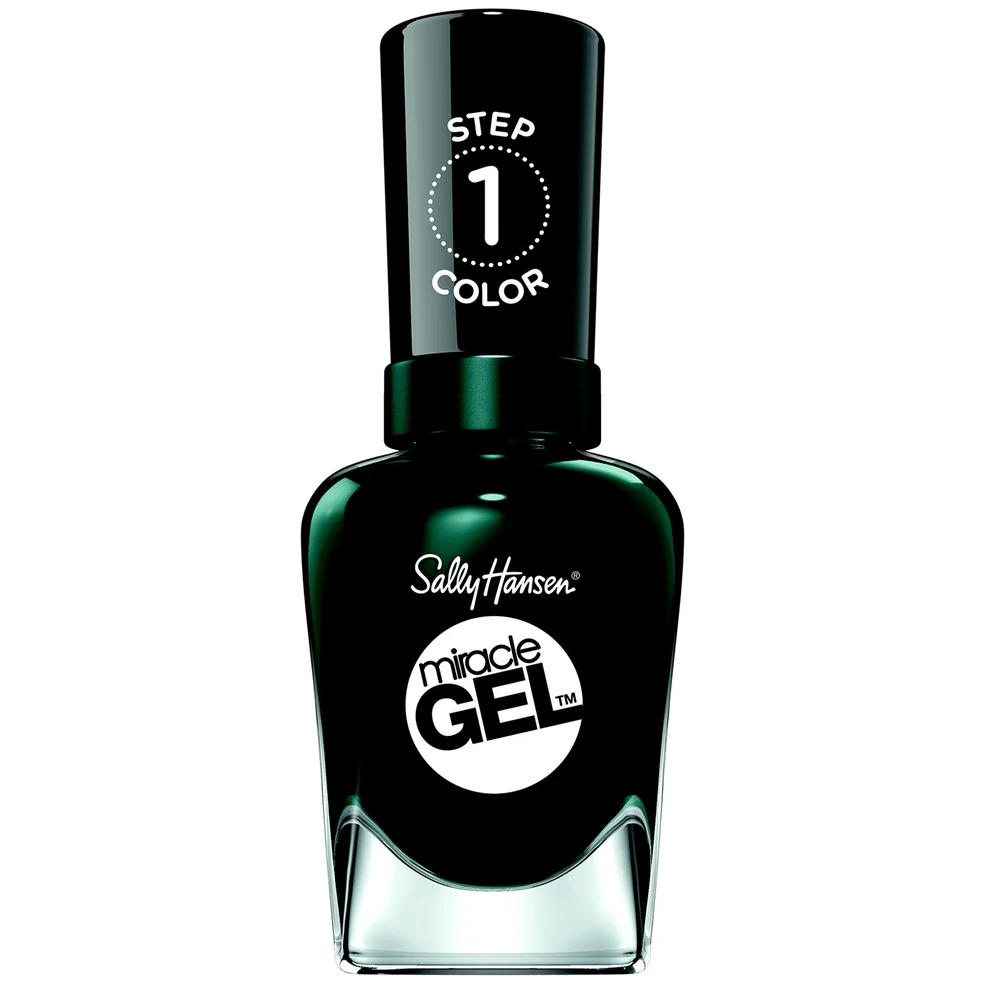Sally Hansen Miracle Gel Nail Poli Lacquer 15ml - Jealous Image 1