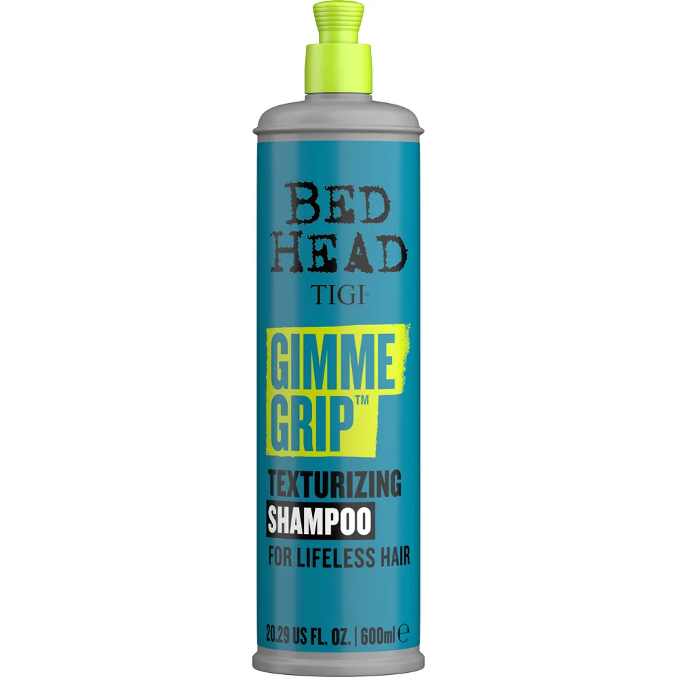 Bed Head by TIGI Gimme Grip Texturising Shampoo for Hair Texture 600ml Image 1