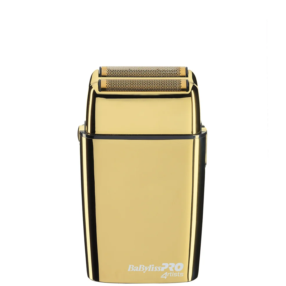Babyliss PRO Shaver Metal Dual Foil Gold Image 1