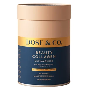 Dose & Co Beauty Collagen with Hyaluronic Acid and Vitamin C Powder 255g - undefined undefined