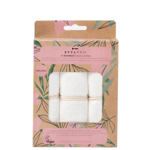StylPro Bamboo Face Cloths Pack of 3 - undefined undefined