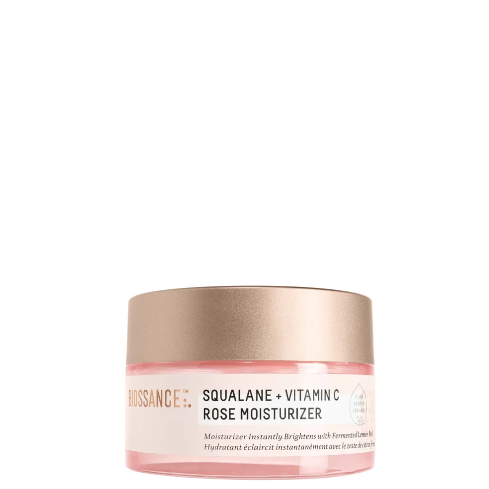 Biossance Squalane and Vitamin C Rose Moisturiser 50ml Image 1