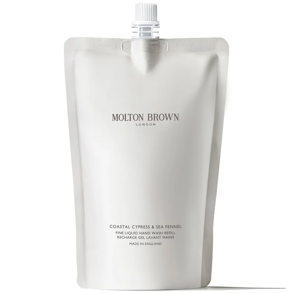 Molton Brown Coastal Cypress and Sea Fennel Fine Liquid Hand Wash Refill 400ml Image 1