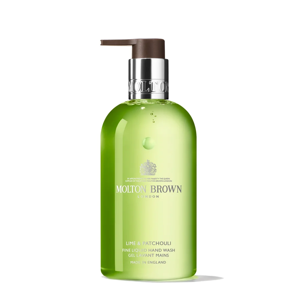 Molton Brown Lime and Patchouli Fine Liquid Hand Wash 300ml Image 1