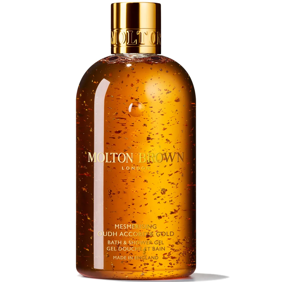 Molton Brown Mesmerising Oudh Accord and Gold Bath and Shower Gel 300ml Image 1
