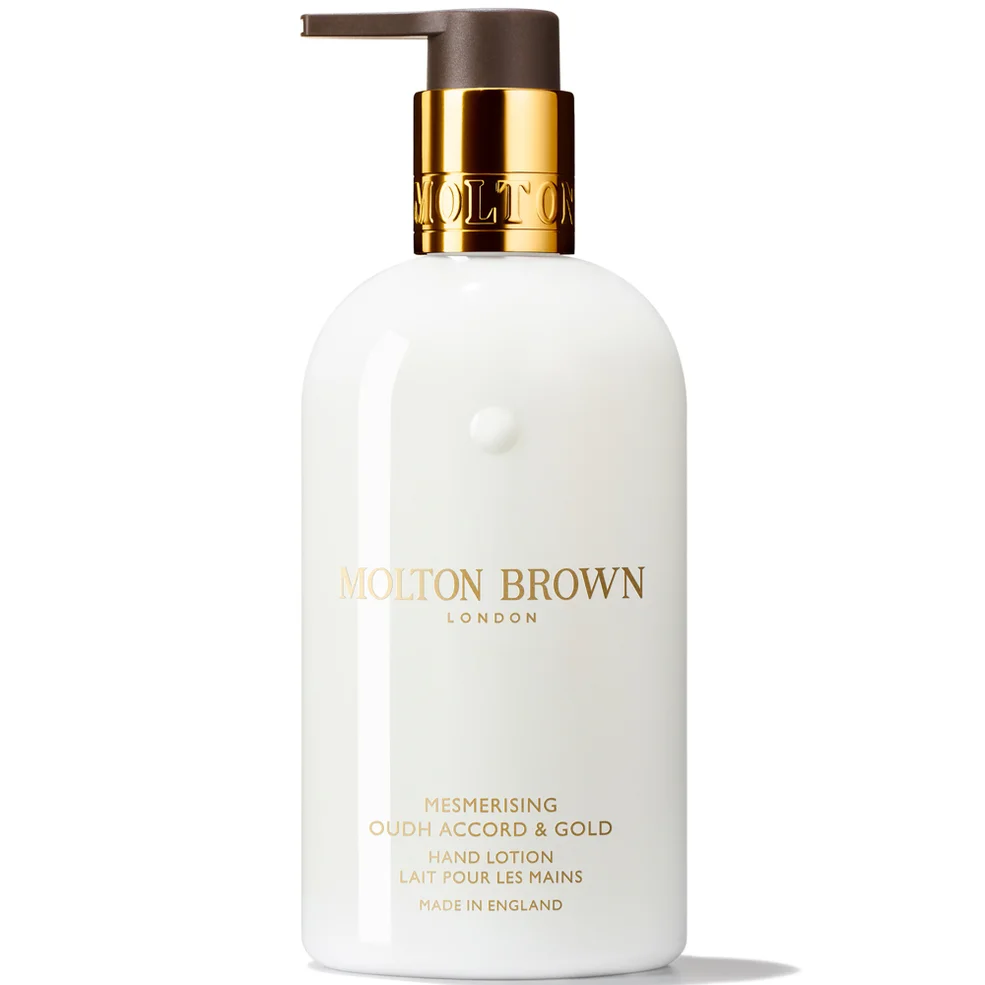 Molton Brown Mesmerising Oudh Accord and Gold Hand Lotion 300ml Image 1