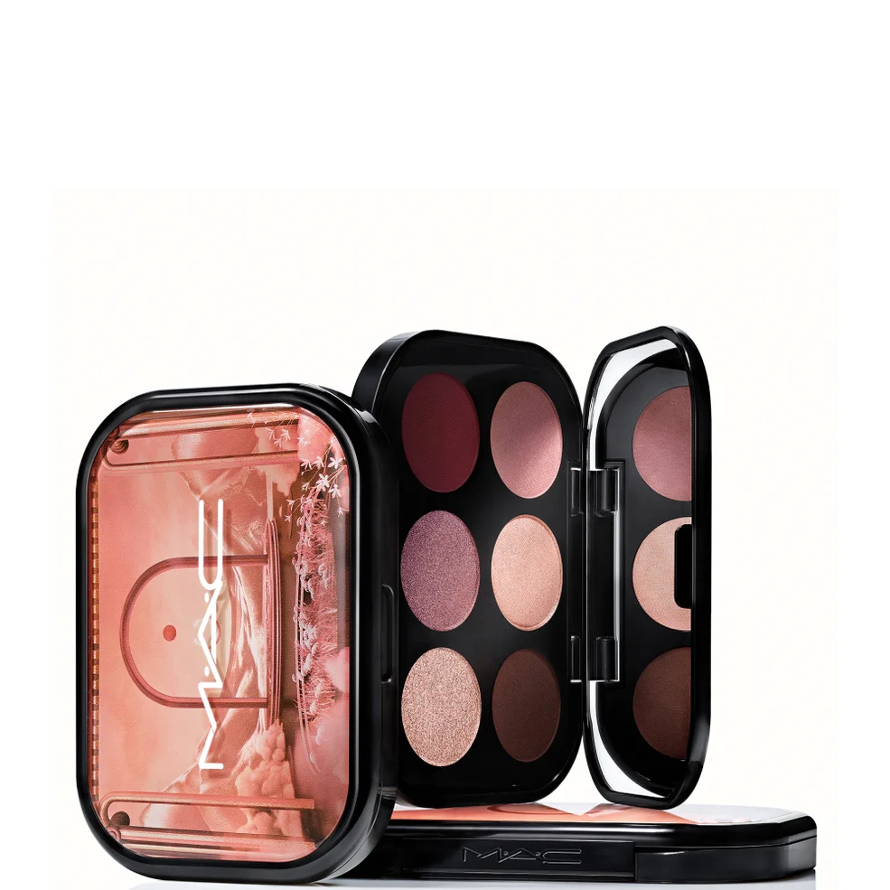 MAC Cosmetics Connect In Colour Eye Shadow Palette - Embedded in Burgundy Image 1