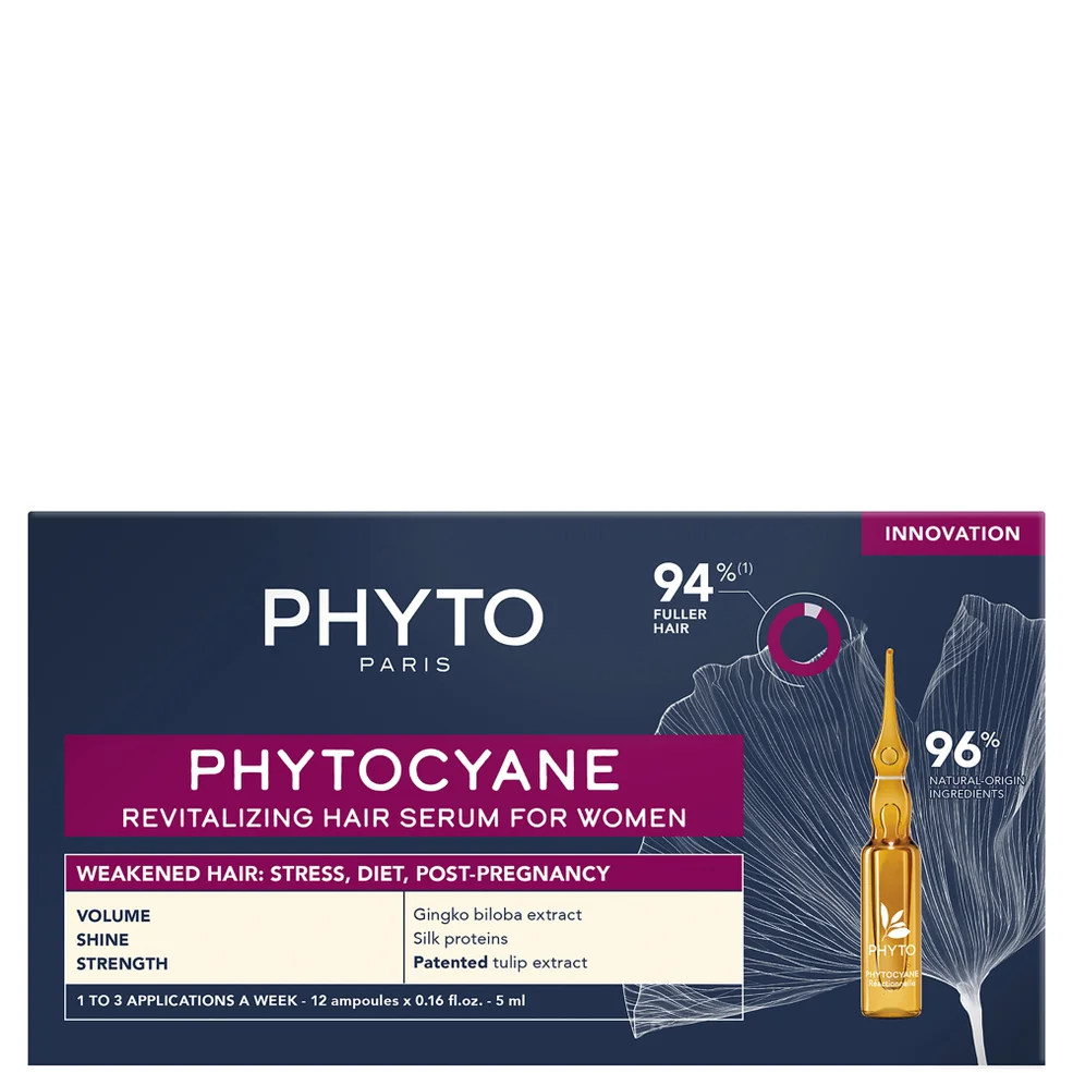 PHYTO PHYTOCYANE For Women With Thinning Hair 12 Applications Image 1