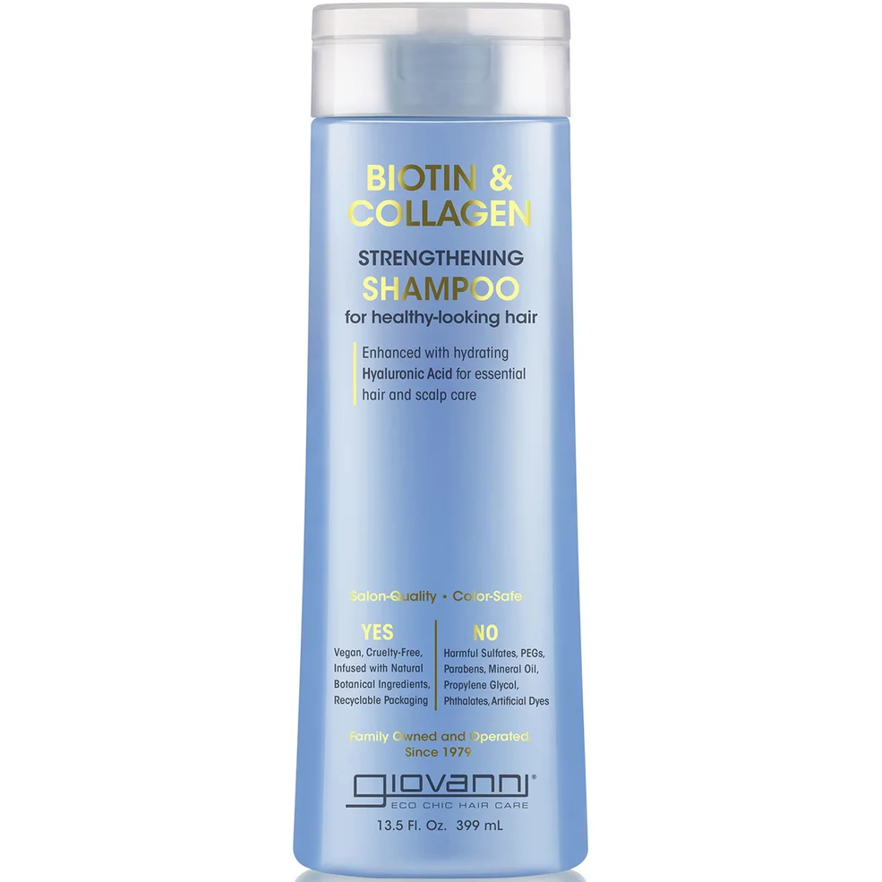 Giovanni Biotin & Collagen Strengthening Shampoo 399ml Image 1