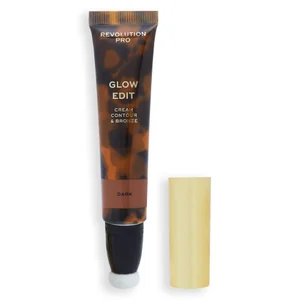 Revolution Pro Glow Edit Cream Contour and Bronze 15ml (Various Shades) - Shade Dark