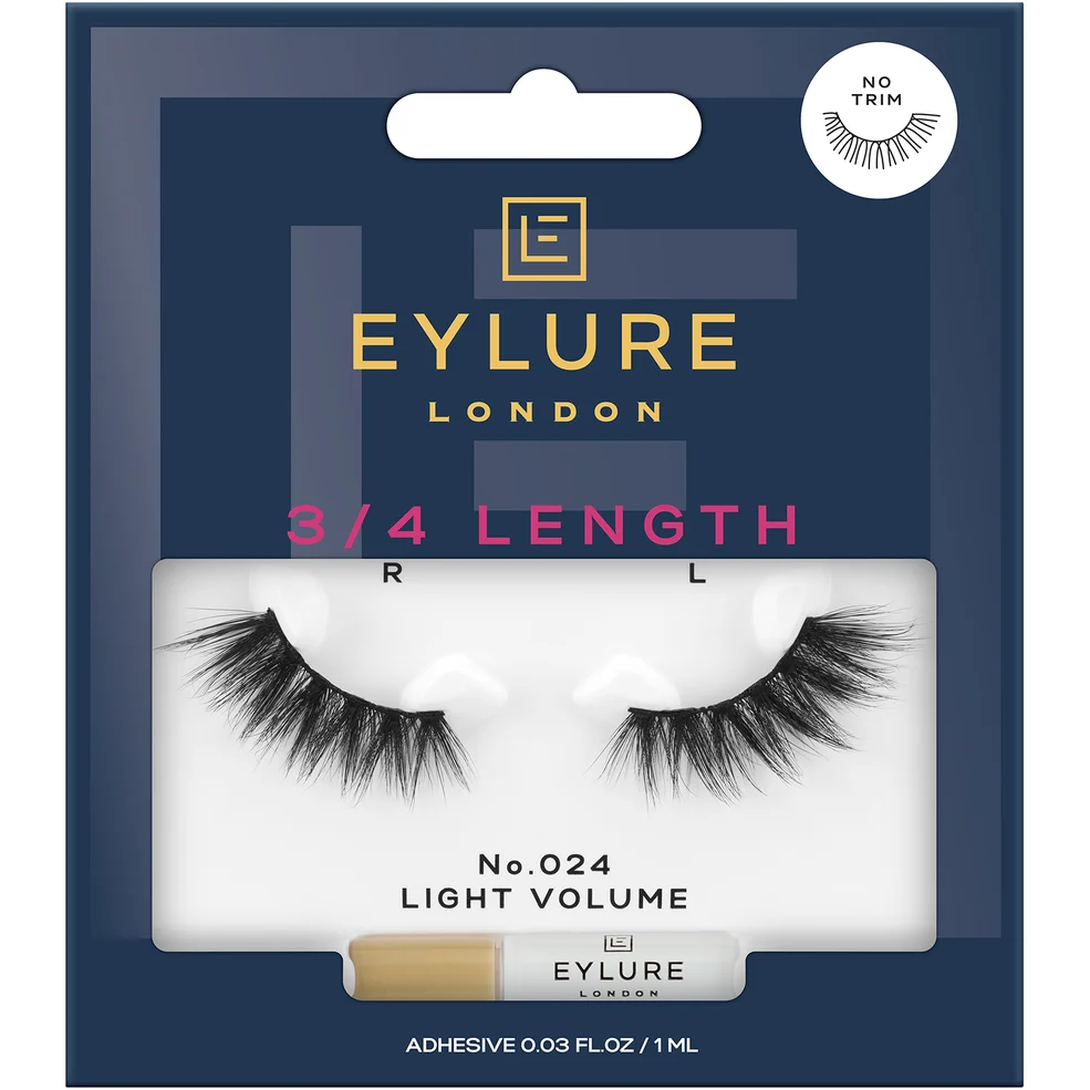 Eylure 3/4 False Lashes - No. 024 Image 1